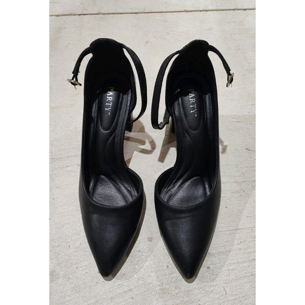 Party Black Shoes Women's Dress Size 8 1/2 Worn Once Cushioned